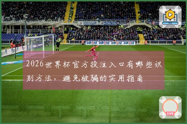 2026世界杯官方投注入口有哪些识别方法，避免被骗的实用指南