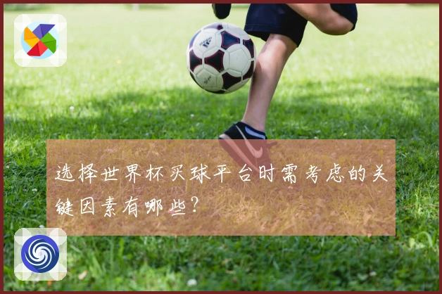 选择世界杯买球平台时需考虑的关键因素有哪些？